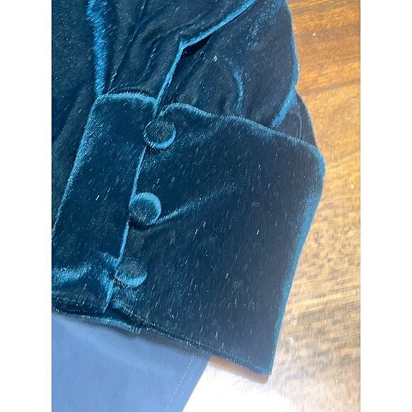 ALIX NYC Dakota Velvet Bodysuit in Jasper Large New Womens Top Blouse - Picture 9 of 15
